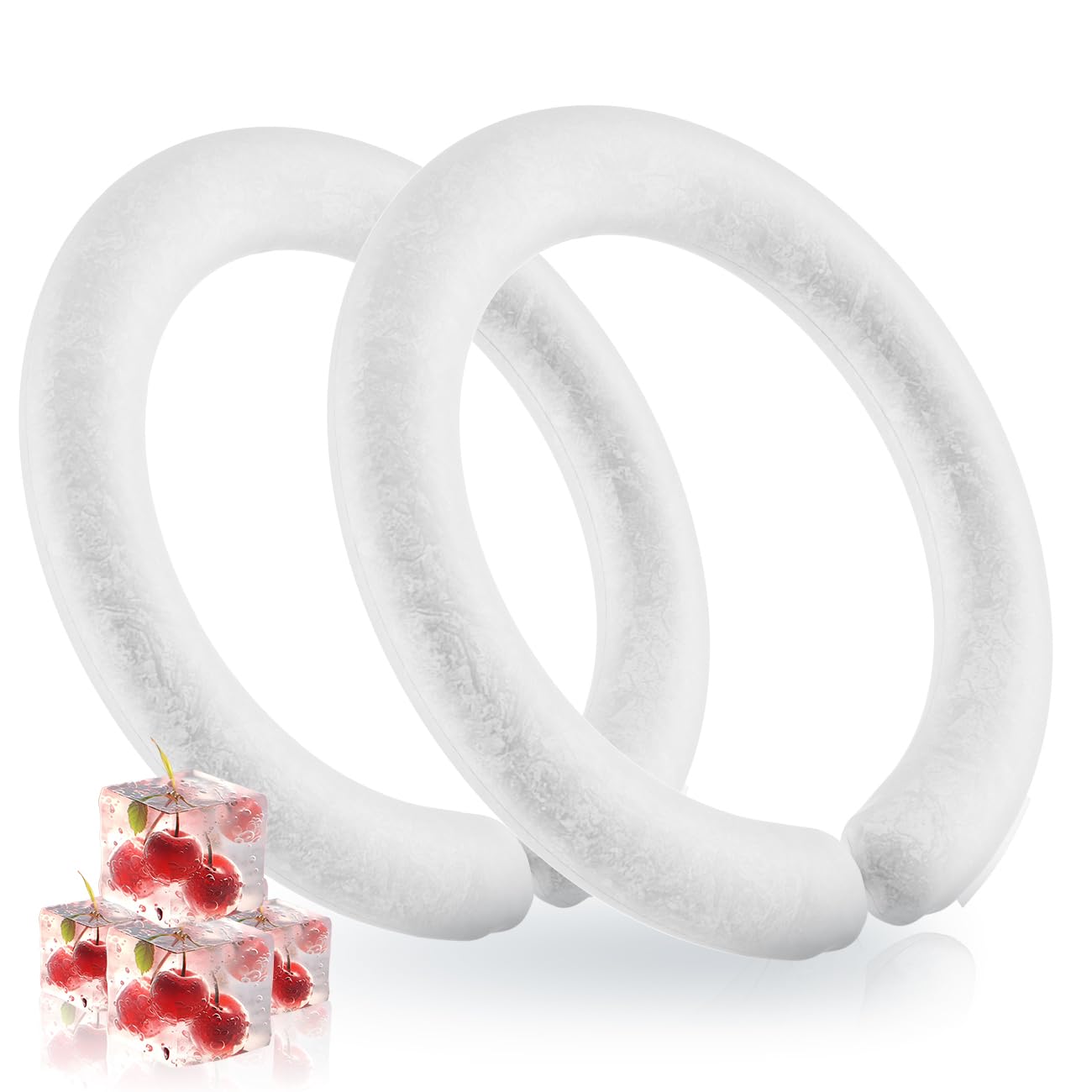 Новый запястье прохладный лед запястье охлаждение прохладный прохладный жар летний прохладный повторный PCM тепловой удар спорт горы на открытом воздухе фестиваль спорт 2 шт. [Hiyear] [2025